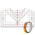thumbnail image 1 of Tshirt Ruler Guide for Vinyl Alignment, T Shirt Ruler to Center Design Tshirt Measurement Tool with, 1 of 5