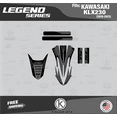 thumbnail image 2 of Kalair GFX Graphics Kit for Kawasaki KLX230 (2020-2024) Legend Series, 2 of 5