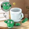 thumbnail image 4 of CRCMUHE Placemat Turtle Cup Holder 3D Printed Creative Toy Open Eyed Turtle Funny Tea, 4 of 8