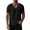 C269 Black, variant on Yuncity Tees For Men Lightweight V Neck Short Sleeve Solid Color Summer Classic Loose Outdoor Daily Wear Men's T-Shirts Size L Black