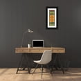 thumbnail image 3 of Grey, Jace 11x24 Black Ornate Wood Framed with Double Matting Museum Art Print Titled - Spanish cross, 3 of 4