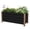 Gray, variant on Kicctian 39"x16"x18" Aluminum Raised Garden Bed – Modern Outdoor Metal Planter Box, Deep Single Layer with Drainage Holes & Rounded Corners Design – Great for Vegetables, Flowers, Gray