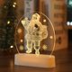 thumbnail image 2 of JM Luces LED navideñas acrílicas, luces decorativas, decoraciones navideñas, adecuadas para decoración de fiestas en el hogar (Papá Noel) JM RV021031-00579SDJ, 2 of 5