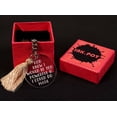 thumbnail image 5 of Inkdotpot Acrylic Key Holder Novelty Humor Engraved Key Chain Housewarming Gift, 5 of 5
