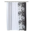 thumbnail image 1 of FSCXL-96-CH-16 Rideau de Douche en Tissu Chelsea de 70 x 96 Po&44; Noir, 1 of 1