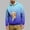 Light Blue, variant on BVnarty Men's Fall Winter Gradient Print Pet Pocket Hoodie Ombre Long Sleeve Sweatshirt with Pet Pouch Loose Hooded Top for Pet Lovers Street Outfits Black XXL