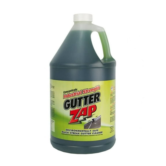 Xterior Inc -Gutter Zap Environment Safe Black Streak Commercial/Industrial Gutter Cleaner- 1 Gallon