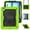 Green&Black, variant on Junayo for iPad Air 11 Inch Case 2024 M2 (6th Gen) Heavy Duty Shockproof Protective Case with Screen Protector Stand and Hand Strap Shoulder Strap