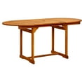 thumbnail image 2 of vidaXL 7 Piece Garden Dining Set Solid Wood Acacia, 2 of 5