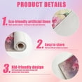 thumbnail image 3 of Watercolor Humming Bird Placemats Set of 6,12x18 Inch Pink Flower Linen Place Mat Washable Stain Resistant Table Mats for Spring Summer Seasonal Farmhouse Kitchen Party Home Decor, 3 of 7