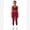 Cherry Red, variant on Workout Sets for Women 2 Piece Seamless Halter Tank Top Scrunch Butt Lifting High Waist Leggings Gym Sets Active Wear Purple