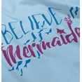 thumbnail image 4 of I Believe in Mermaids Cute Adorable Youth T Shirt Tee Girls Infant Toddler Brisco Brands 4T, 4 of 5