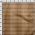 thumbnail image 4 of oneOone Viscose Chiffon Brown Fabric Geometric Sewing Craft Projects Fabric Prints By Yard 42 Inch Wide, 4 of 4