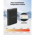thumbnail image 3 of VEVOR Heated Socks, 6000mAh Battery Powered, Rechargeable Heating Socks with 4 Heating Levels, Electric Heated Sock with APP Control for Men Women, Foot Warmer for Hunting Riding Camping Hiking, 3 of 9