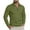 Green, variant on qolati Sweatshirts for Men Quarter Zip Lightweight V Neck Long Sleeve Golf Tops Casual Loose Fleece Lined Warm Fall Winter Pullover Sweaters