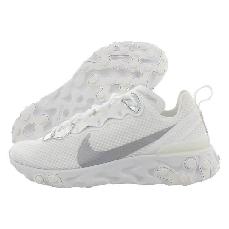 Nike React Element 55 Womens Shoes Size 11, Color: Summit White