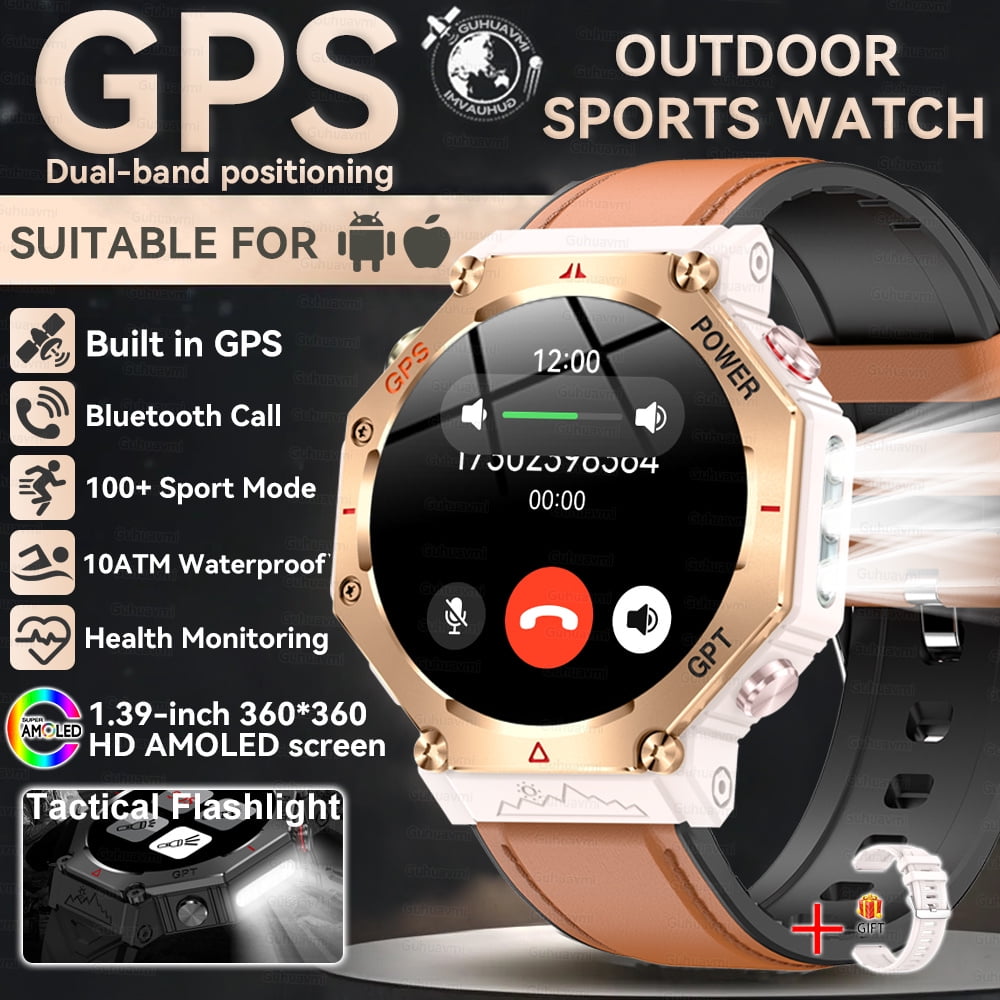 64GB Large Memory APP Download Smart Watch Men 200W+800W HD Dual Camera Video Call 4G/5G SIM Card Wifi Global Version Smartwatch