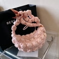 thumbnail image 2 of Bolso de media luna para mujer, bolso de burbuja de nailon, correa de Color sólido, monedero suave ajustable para chica FLhrweasw Nuevo, 2 of 9