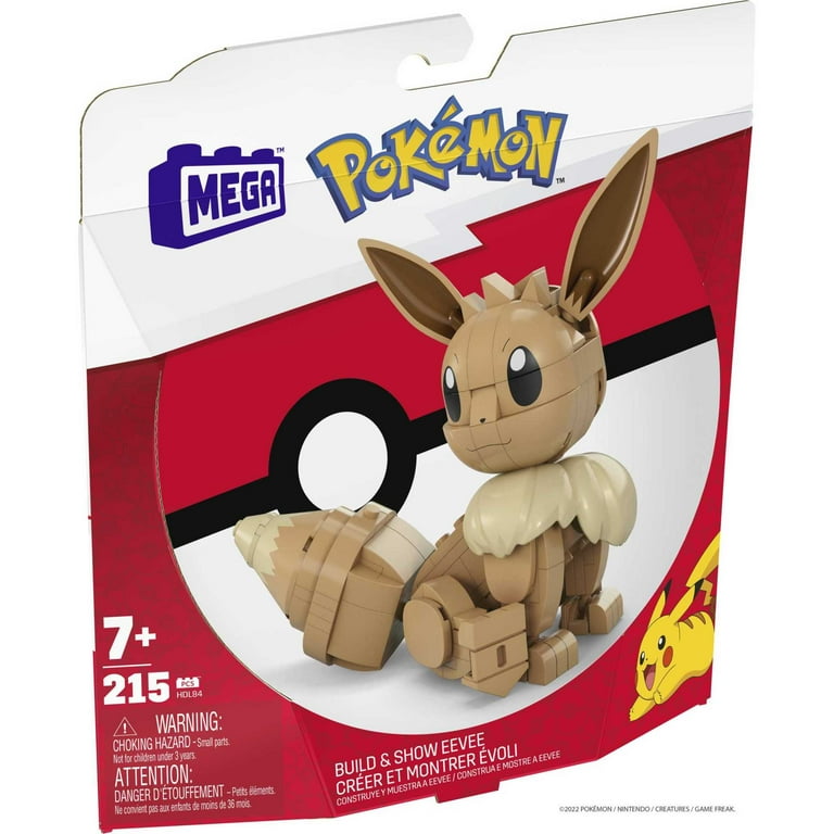 MEGA Pokemon Eevee Building Battle Kit with Action Figure (215