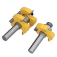 thumbnail image 3 of Tongue Groove Router,2Pcs Tongue Groove Router Tongue Groove Bit Woodworking Cutting Tools Eco-Friendly Materials, 3 of 8