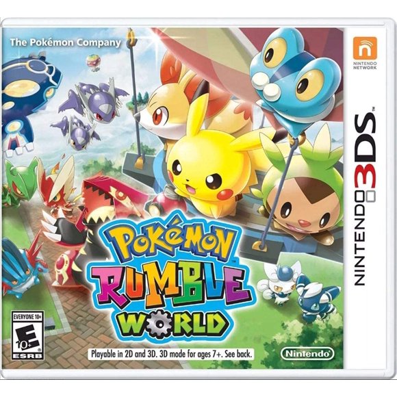 POKEMON RUMBLE WORLD - 3DS Nintendo 3ds