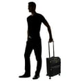 thumbnail image 7 of Lucas Ultra Lightweight Carry On - Softside 20 Inch Expandable Luggage - Small Rolling Bag Fits Most Airline Compartments - Durable 8-Spinner Wheels Suitcase (Black), 7 of 7