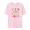 Light Pink, variant on Happy to See Your Face Graphic T Shirt, Colorful Positive Quote Tee, Motivation Tshirt for Women and Teens