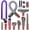 All in One Cleaning Kit, variant on Mattress Tool and Extension Flexible Hose Kit Compatible with Dy*son Gen 5 V15 V15s V12 V11 V10 V9 V7 V8 Absolute Detect Torque Drive Cyclone Cordless Handheld Vacuum Cleaner