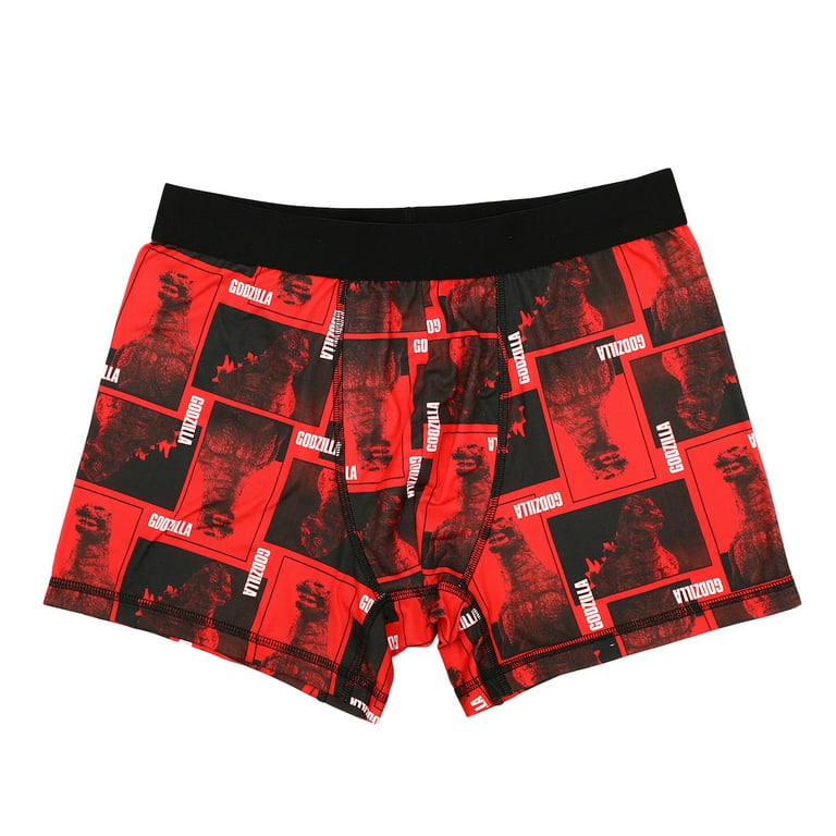 Godzilla Kaiju Monster Multipack Mens Boxer Briefs Underwear For