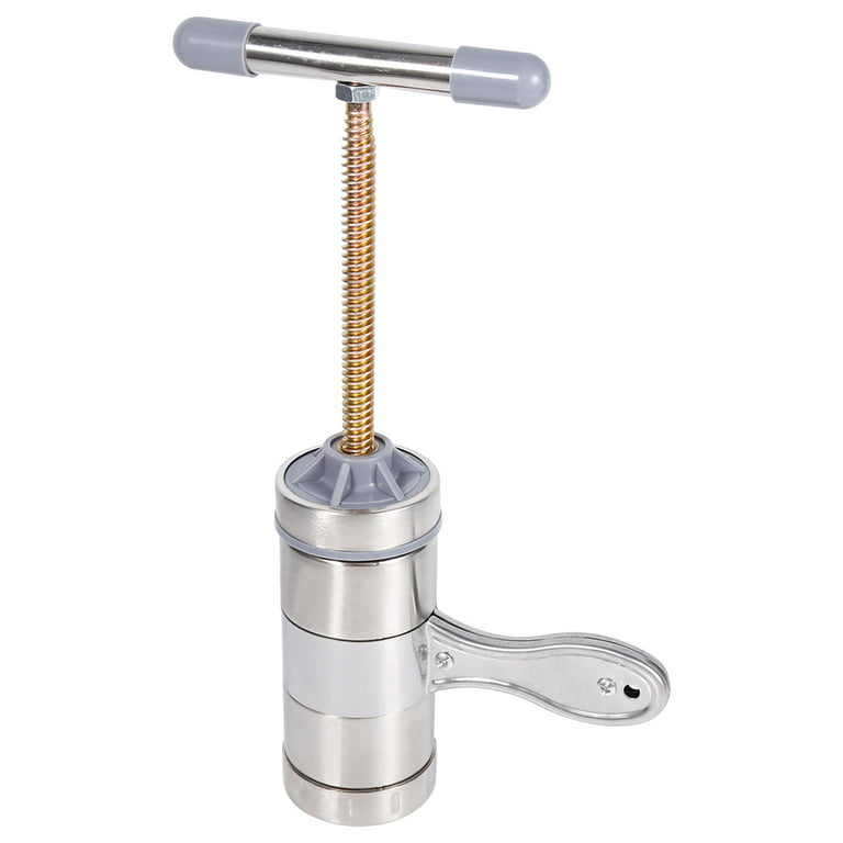 Fdit Noodle Press,1pc Portable Manual Operated Stainless Steel
