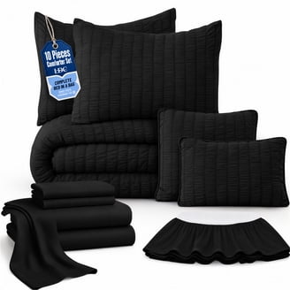 ハウスEP 11枚セットにて My Texas House Stripe 11-Piece Comforter Set with Sheets, Blue
