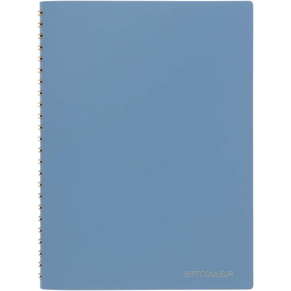 A5 Notebook Septcouleur　Blue