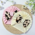 thumbnail image 5 of Dalrosia 8PCS Baby Leopard Bows Turban Knotted Head Wraps, Hair Bows Headbands Stretchy Hair bands for Infant Toddlers Girls, 5 of 6