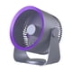 thumbnail image 2 of Ventilador de escritorio con circulación de aire, ventilador de mesa, ventilador de refrigeración de bajo ruido, ventilador de circulación de aire Gris, 2 of 9