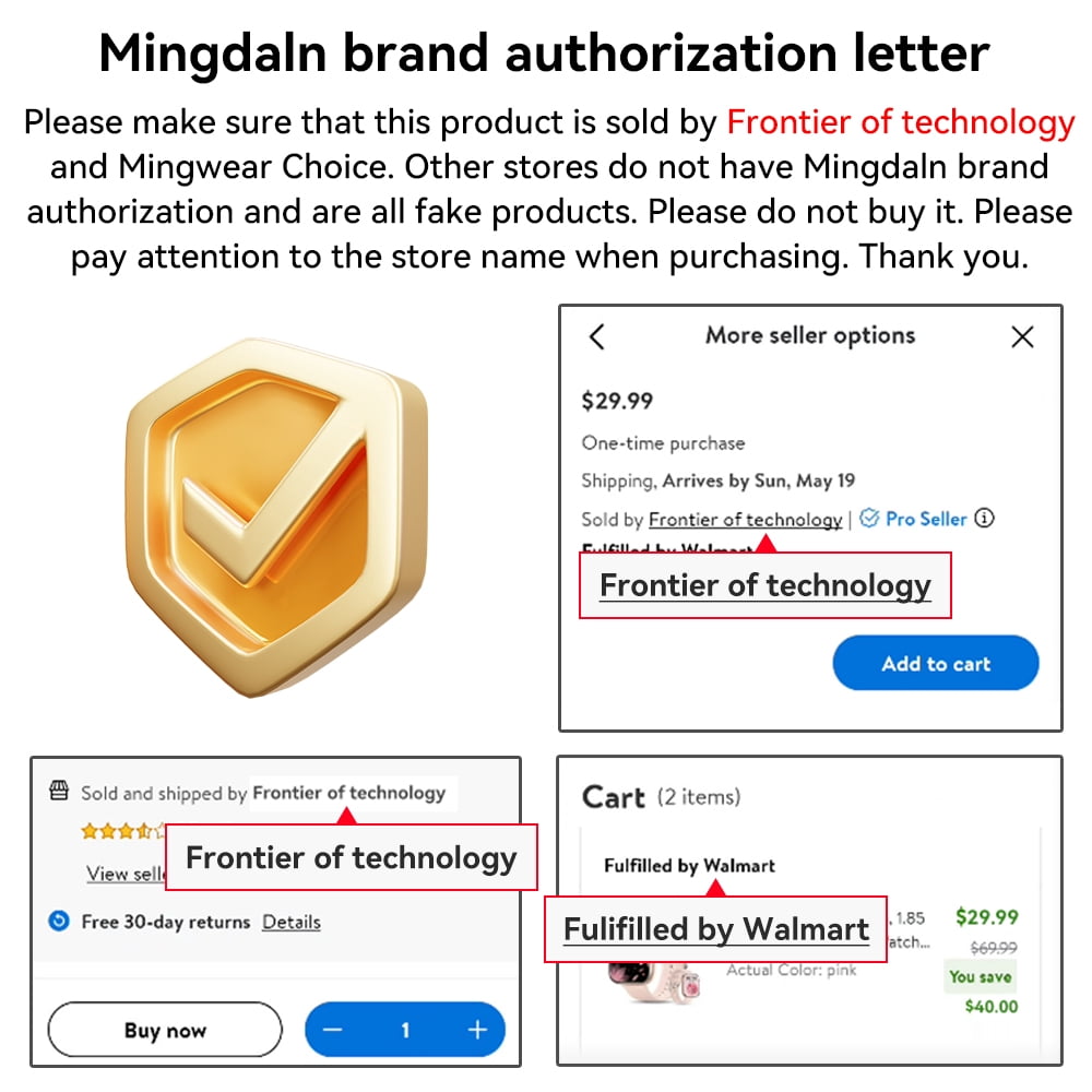 Mingdaln 2025 New  Men Women's Smartwatch 1.72-inch with Wireless Calling/Message Alerts/120+ Sport Modes, IP68 Water Resistant, fits for Android and iPhone Devices(Alloy Black)