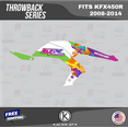 thumbnail image 3 of Kalair GFX Graphics Kit for Kawasaki ATV KFX 450R (2008-2014) Throwback Series, 3 of 6