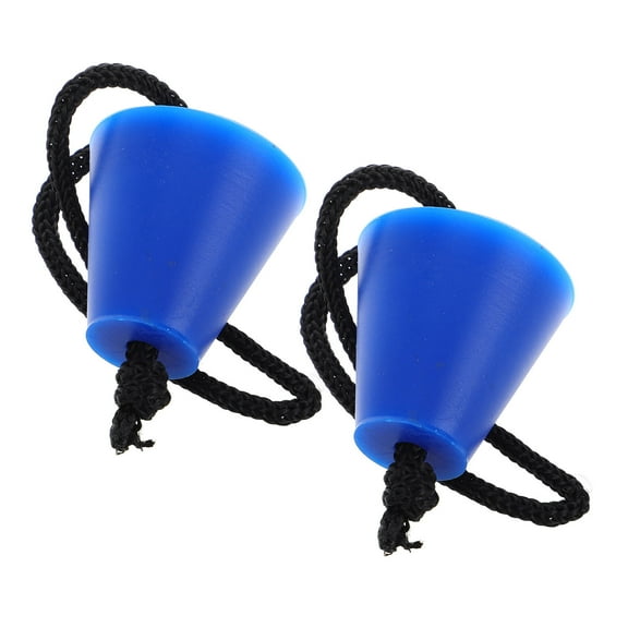 BALAHAPY Universal Kayak Scupper Plugs Kit 2Set Blue Silicone for Ascend Accessories