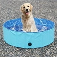 thumbnail image 3 of Foldable Pet Bath Pool (Blue, 100x30cm), 3 of 5