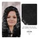 thumbnail image 5 of WASHWEPE Accesorio Velo Corto De Encaje Negro Para Y Eventos Especiales Con Chic, 5 of 6