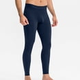 thumbnail image 2 of Fewfanhot Men's Basic Compression Long Johns, Soft Stretchy Base Layer Pants Comfortable Underwear for Winter Sports & Daily Use, Multi-Color, 2 of 9