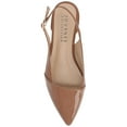 thumbnail image 5 of Journee Womens Bertie Sling Back Two Tone Pointed Toe Flats, 5 of 10