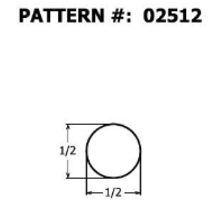 Alexandria Moulding Round Hardwood Dowel 1/2 in. D X 36 in. L Purple Alexandria Moulding Round Hardwood Dowel 1/2 in. D X 36 in. L Purple