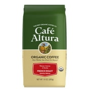 Café Altura, French Roast, Organic, Whole Bean Coffee, 10 oz. Bag