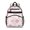 Pioneer Flower Floral Print Pattern, variant on Pioneer Flower Floral Print Pattern Backpack for School, Cute School Bag with Adjustable Shoulder Straps and Padded Back, 15.25"x11.5"x5.25"