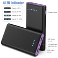 thumbnail image 2 of Cargador portátil Power Bank Ekrist 25800mAh Purple, 2 of 6