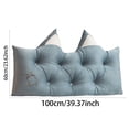 thumbnail image 2 of REK " Style Cat Ear Design Bedside Pillow Comfortable Backrest For Couch Sofa And Window Seat With Soft Large Cushion", 2 of 4