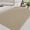 Beige-20"x 32", variant on Green 24"x 70" Thin Chenille Bath Mat Runner For Bathroom