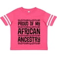 thumbnail image 3 of Inktastic Black History Proud African Ancestry Boys or Girls Toddler T-Shirt, 3 of 5