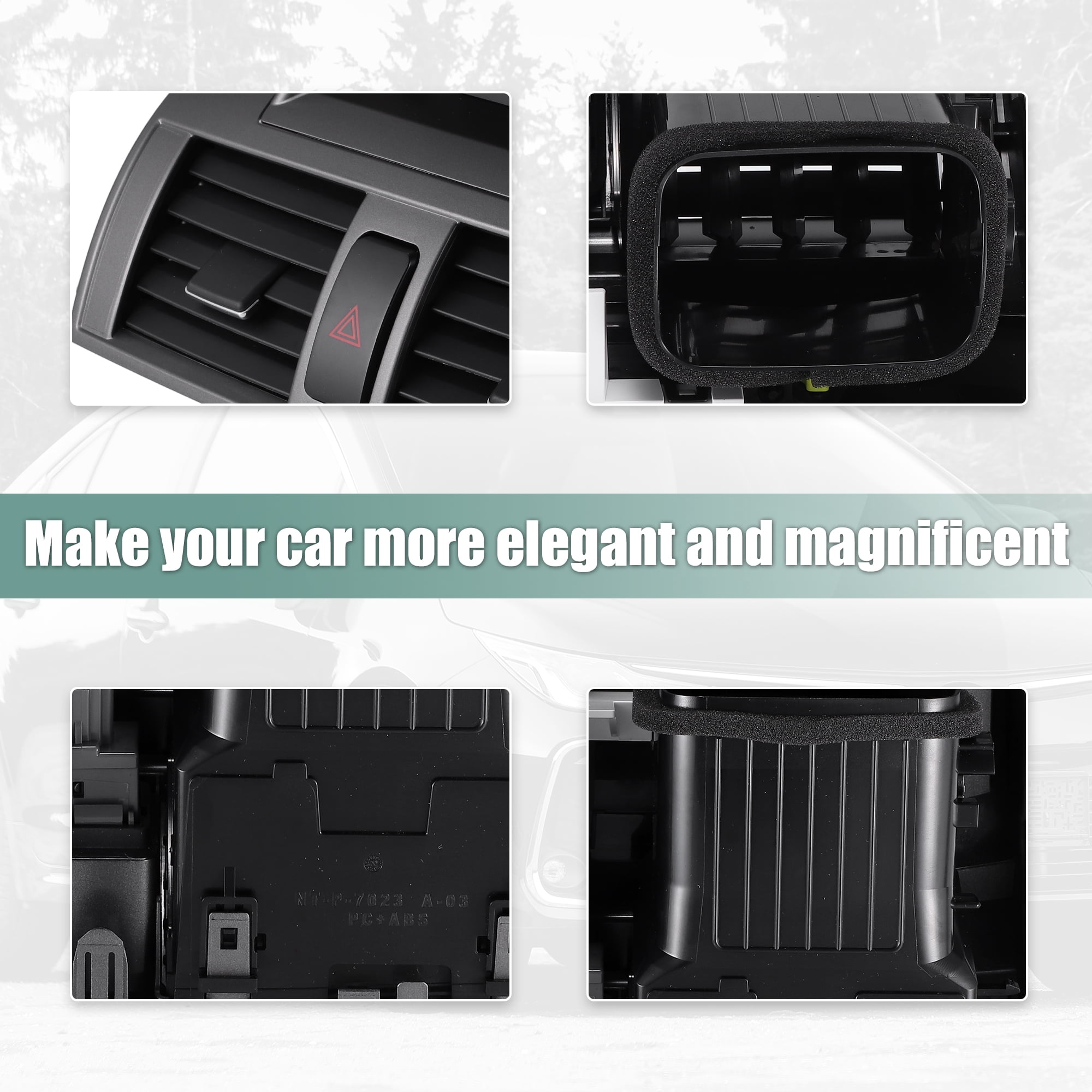Unique Bargains Center Dash AC Air Vent Outlet Panel for Toyota Corolla 2009-2013