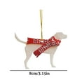 thumbnail image 6 of Acrylic Dog Christmas Tree Ornaments for Dog Lovers to Hang Dog Image and Celebrate Christmas, 6 of 9